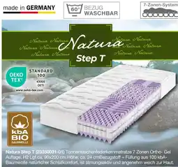 Möbelzentrum Pforzheim Ortho-cel tonnentaschenfederkernmatratze natura step t Angebot