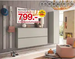 Möbelzentrum Pforzheim Moderano hängeschuhschrank Angebot