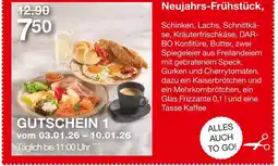 Möbelzentrum Pforzheim Neujahrs-frühstück Angebot