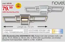 Möbelzentrum Pforzheim Novel led-deckenleuchte Angebot