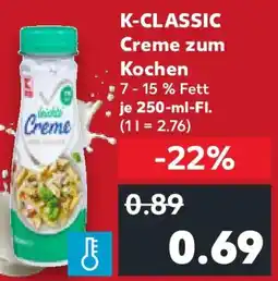 Kaufland K-CLASSIC Creme zum Kochen Angebot
