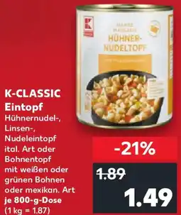 Kaufland K-CLASSIC Eintopf Angebot