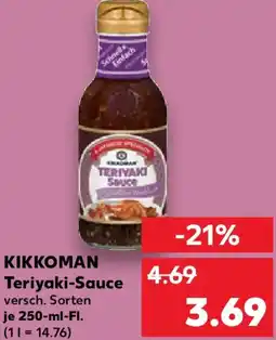 Kaufland KIKKOMAN Teriyaki-Sauce Angebot