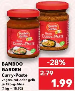 Kaufland BAMBOO GARDEN Curry-Paste Angebot