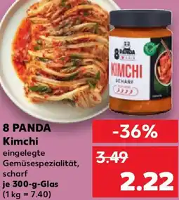 Kaufland 8 PANDA Kimchi Angebot