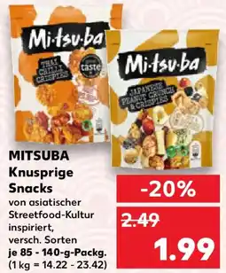 Kaufland MITSUBA Knusprige Snacks Angebot