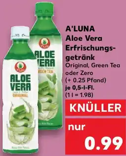 Kaufland A'LUNA Aloe Vera Erfrischungsgetränk Angebot