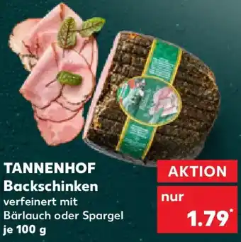Kaufland TANNENHOF Backschinken Angebot