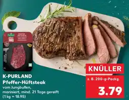 Kaufland K-PURLAND Pfeffer-Hüftsteak Angebot