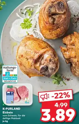 Kaufland K-PURLAND Eisbein Angebot