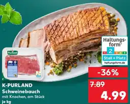 Kaufland K-PURLAND Schweinebauch Angebot