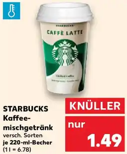 Kaufland STARBUCKS Kaffeemischgetränk Angebot