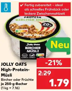 Kaufland JOLLY OATS High-Protein Müsli Angebot
