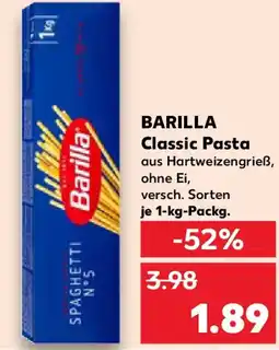Kaufland BARILLA Classic Pasta Angebot