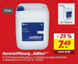 toom Baumarkt Harnstofflösung ,,AdBlue" Angebot