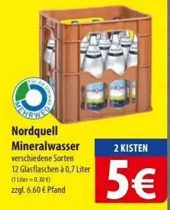Famila Nord Ost Nordquell Mineralwasser Angebot