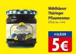 Famila Nord Ost MÜHLHÄUSER Thüringer Pflaumenmus Angebot