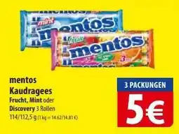 Famila Nord Ost MENTOS Kaudragees Angebot