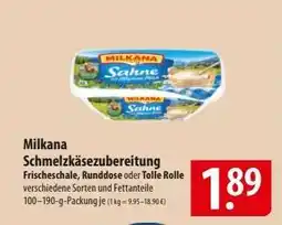 Famila Nord Ost MILKANA Schmelzkäsezubereitung Angebot