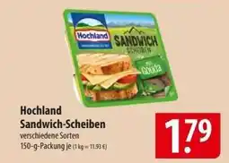 Famila Nord Ost Hochland Sandwich Scheiben Angebot
