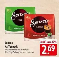 Famila Nord Ost Senseo Kaffeepads Angebot