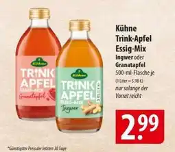 Famila Nord Ost Kühne Trink-Apfel Essig-Mix Angebot