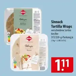Famila Nord Ost Sinnack Tortilla Wraps Angebot