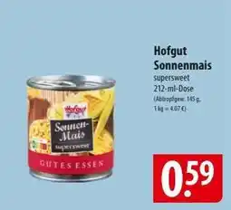 Famila Nord Ost Hofgut Sonnenmais Angebot