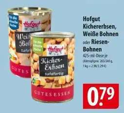 Famila Nord Ost Hofgut Kichererbsen, Weiße Bohnen oder Riesen-Bohnen Angebot