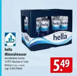 Famila Nord Ost Hella Mineralwasser Angebot