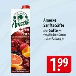 Famila Nord Ost Amecke Sanfte Säfte oder Säfte + Angebot
