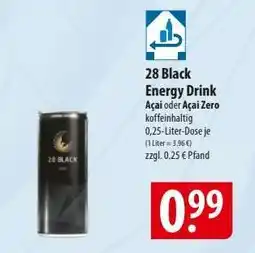 Famila Nord Ost 28 BLACK Energy Drink Angebot