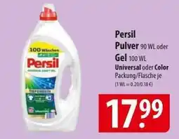 Famila Nord Ost Persil Pulver oder Gel Angebot