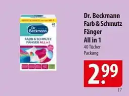 Famila Nord Ost Dr. Beckmann Farb & Schmutz Fänger All in 1 Angebot