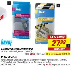toom Baumarkt KNAUF 1. Bodenausgleichsmasse Angebot