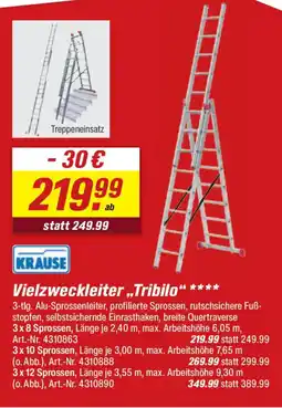 toom Baumarkt KRAUSE Vielzweckleiter „Tribilo“ Angebot