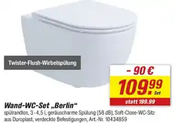 toom Baumarkt Wand-WC-Set,,Berlin" Angebot