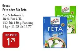 Galeria Markthalle Greco Feta oder Bio Feta Angebot