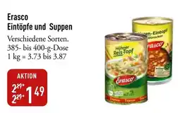 Galeria Markthalle Erasco Eintöpfe und Suppen Angebot