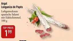 Galeria Markthalle Argal Longaniza de Payés Angebot
