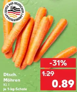 Kaufland Dtsch. Möhren Angebot