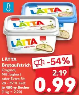 Kaufland LÄTTA Brotaufstrich Angebot