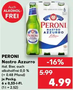Kaufland PERONI Nastro Azzurro Angebot