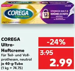 Kaufland COREGA Ultra Haftcreme Angebot