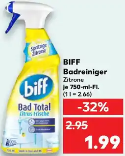 Kaufland BIFF Badreiniger Angebot