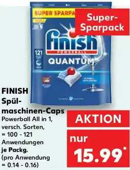 Kaufland FINISH Spülmaschinen-Caps Angebot
