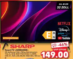 Kaufland Sharp Smart-TV 32HE2245E Angebot