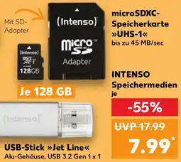 Kaufland INTENSO Speichermedien Angebot