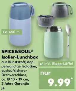 Kaufland SPICE&SOUL Isolier-Lunchbox Angebot