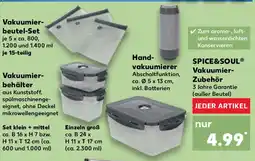 Kaufland SPICE&SOUL Vakuumierbeutel Angebot